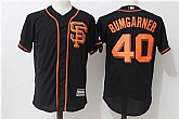 San Francisco Giants #40 Madison Bumgarner Black Alternate New Cool Base Jersey,baseball caps,new era cap wholesale,wholesale hats